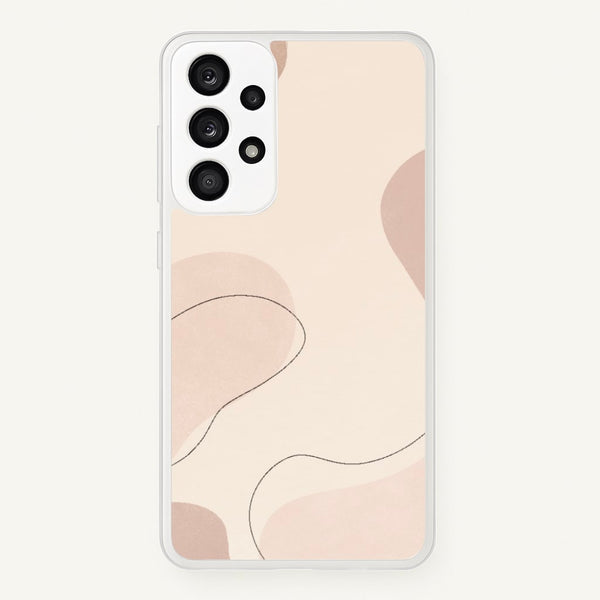Abstract Beige  - Patterns Phone Case for Galaxy A33
