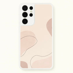 Abstract Beige  - Patterns Phone Case for Galaxy S21 Ultra