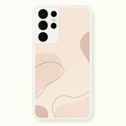 Abstract Beige  - Patterns Phone Case for Galaxy S21 Ultra