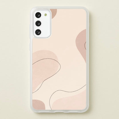 Abstract Beige  - Patterns Phone Case for Galaxy S20