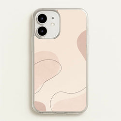 Abstract Beige  - Patterns Phone Case for iPhone 12 Mini
