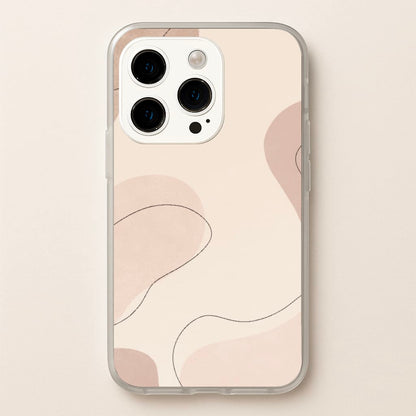 Abstract Beige  - Patterns Phone Case for iPhone 15 Pro