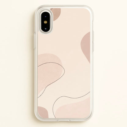 Abstract Beige  - Patterns Phone Case for iPhone X / XS