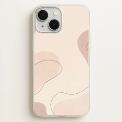 Abstract Beige  - Patterns Phone Case for iPhone 13 Mini