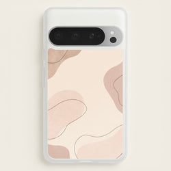 Abstract Beige  - Patterns Phone Case for Google Pixel 9 Pro XL