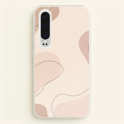 Abstract Beige  - Patterns Phone Case for Huawei P30