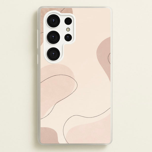 Abstract Beige  - Patterns Phone Case for Galaxy S25 Ultra
