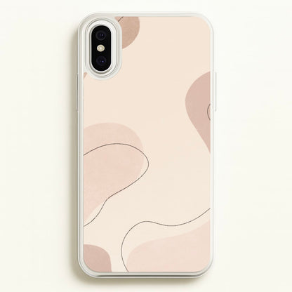 Abstract Beige  - Patterns Phone Case for iPhone XS Max