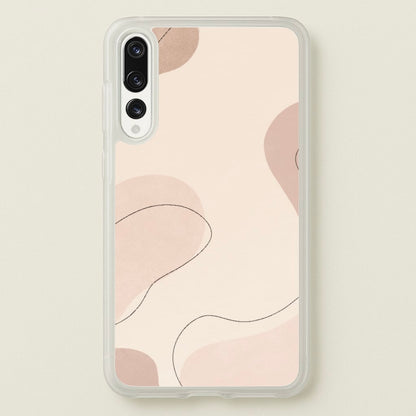 Abstract Beige  - Patterns Phone Case for Huawei P20 Pro
