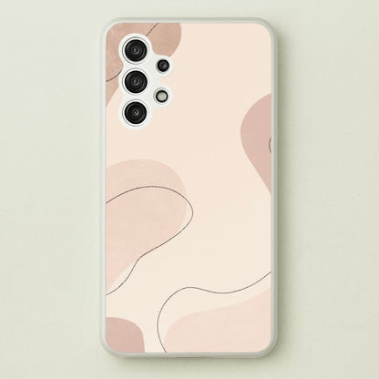 Abstract Beige  - Patterns Phone Case for Galaxy A13