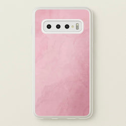 Pink Powder  - Patterns Phone Case for Galaxy S10 Plus