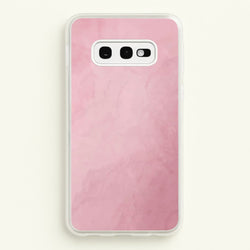 Pink Powder  - Patterns Phone Case for Galaxy S10e