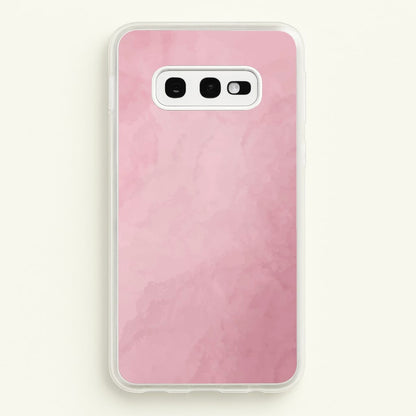 Pink Powder  - Patterns Phone Case for Galaxy S10e