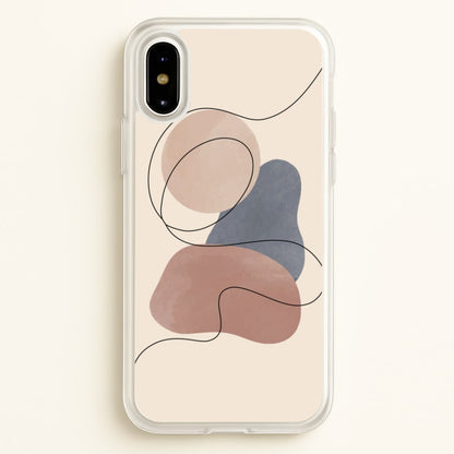Abstract Pattern XIII  - Abstract Pattern Phone Case for iPhone X / XS