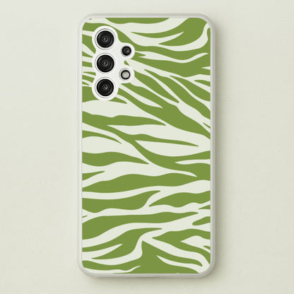 Abstract Green Print  - Abstract Phone Case for Galaxy A13