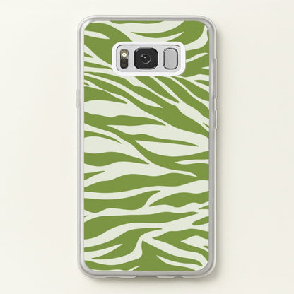 Abstract Green Print  - Abstract Phone Case for Galaxy S8 Plus
