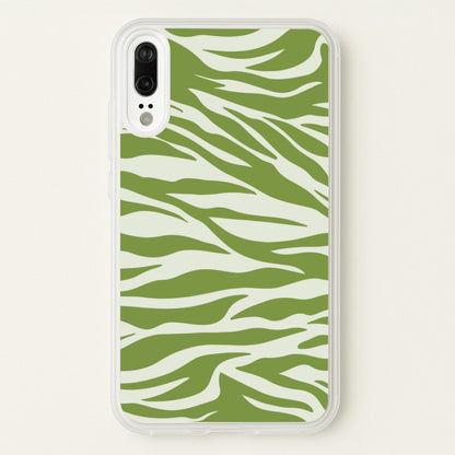 Abstract Green Print  - Abstract Phone Case for Huawei P20