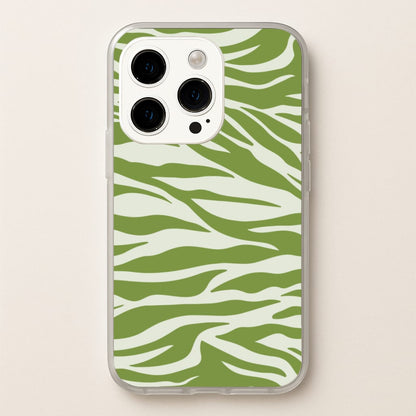 Abstract Green Print  - Abstract Phone Case for iPhone 14 Pro Max