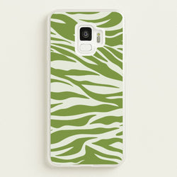 Abstract Green Print  - Abstract Phone Case for Galaxy S9