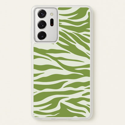 Abstract Green Print  - Abstract Phone Case for Galaxy Note 20 Ultra