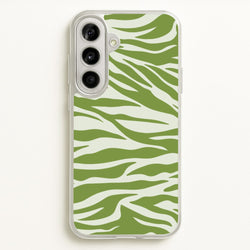 Abstract Green Print  - Abstract Phone Case for Galaxy A56