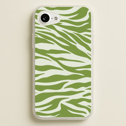 Abstract Green Print  - Abstract Phone Case for iPhone 16e