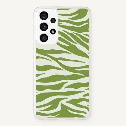 Abstract Green Print  - Abstract Phone Case for Galaxy A53