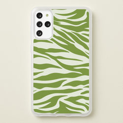 Abstract Green Print  - Abstract Phone Case for Galaxy S20 Plus