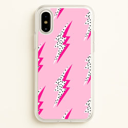 Lightning Bolt  - Abstract Phone Case for iPhone X / XS