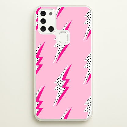 Lightning Bolt  - Abstract Phone Case for Galaxy A21s