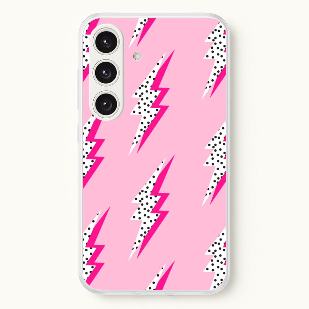 Lightning Bolt  - Abstract Phone Case for Galaxy S25