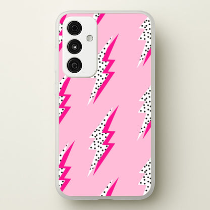 Lightning Bolt  - Abstract Phone Case for Galaxy A55