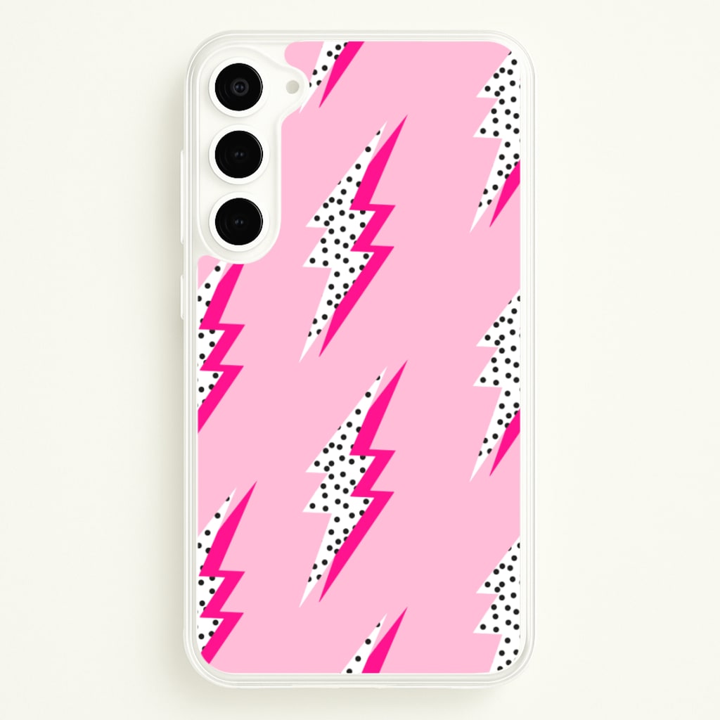 Lightning Bolt  - Abstract Phone Case for Galaxy S23