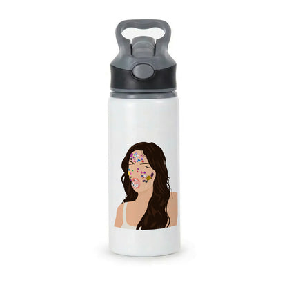 Sour - Olivia Rodrigo Active Water Bottle - Black
