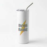 Boss Babe Skinny Tumbler