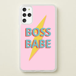 Boss Babe  - Sassy Quotes Phone Case for Galaxy S20 Plus