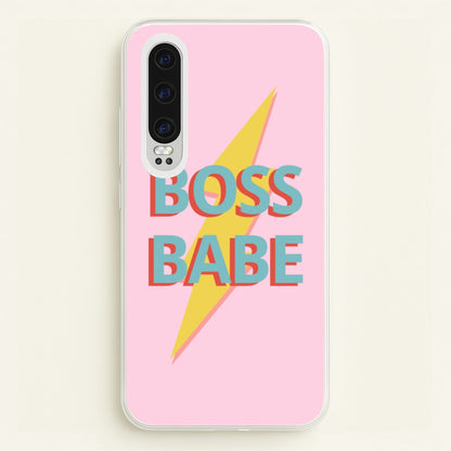 Boss Babe  - Sassy Quotes Phone Case for Huawei P30