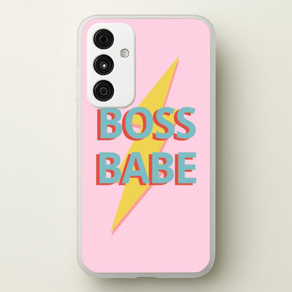 Boss Babe  - Sassy Quotes Phone Case for Galaxy A15