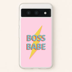 Boss Babe  - Sassy Quotes Phone Case for Google Pixel 8a