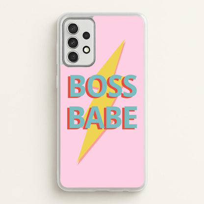 Boss Babe  - Sassy Quotes Phone Case for Galaxy A52 / A52s