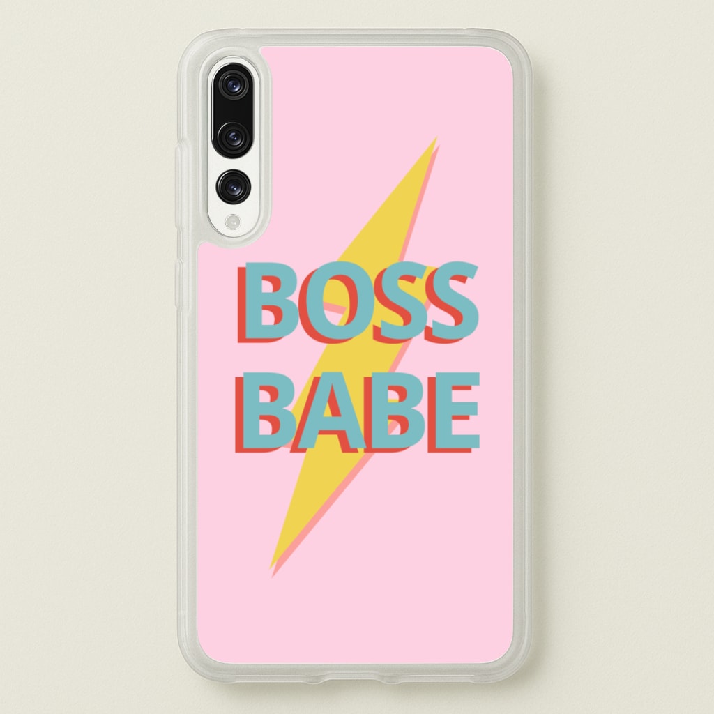 Boss Babe  - Sassy Quotes Phone Case for Huawei P20 Pro