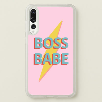 Boss Babe  - Sassy Quotes Phone Case for Huawei P20 Pro