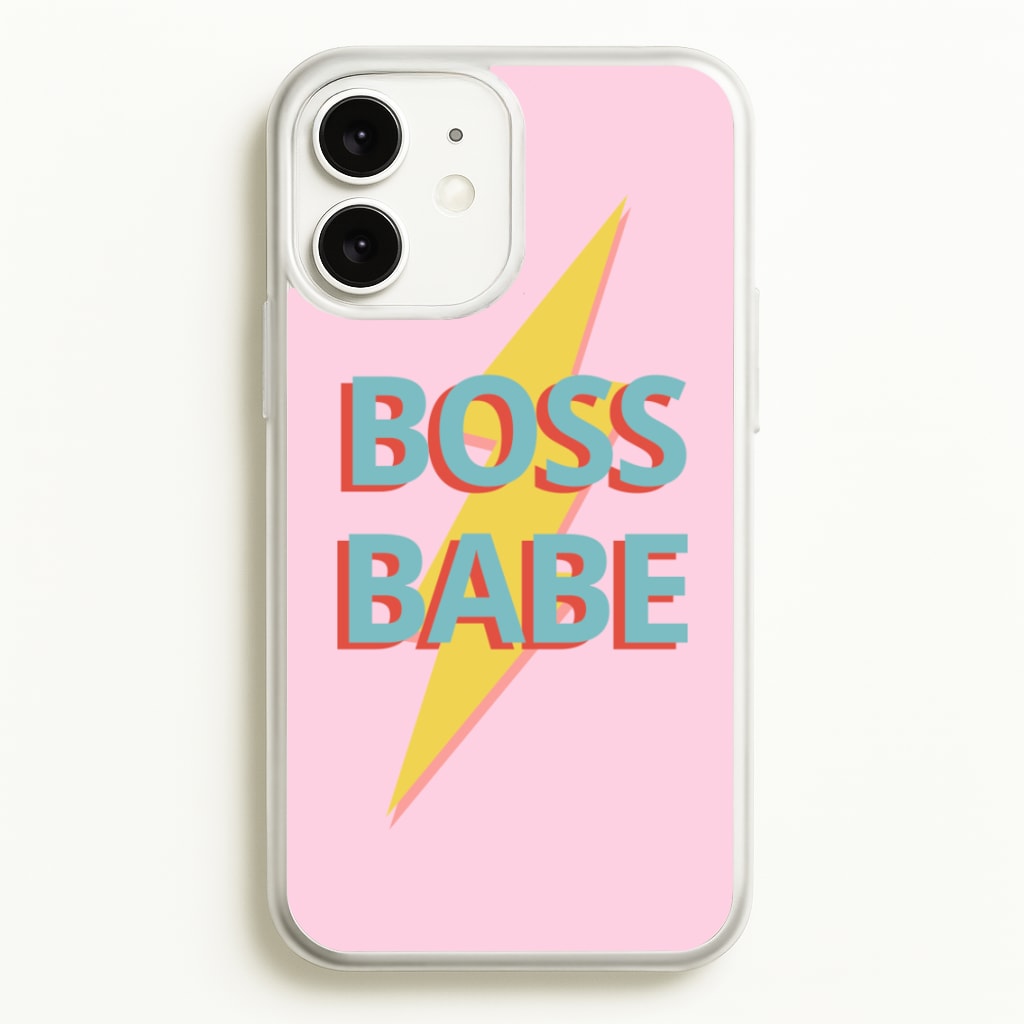 Boss Babe  - Sassy Quotes Phone Case for iPhone 11