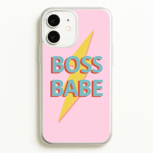 Boss Babe  - Sassy Quotes Phone Case for iPhone 11