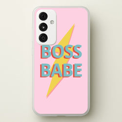 Boss Babe  - Sassy Quotes Phone Case for Galaxy A35