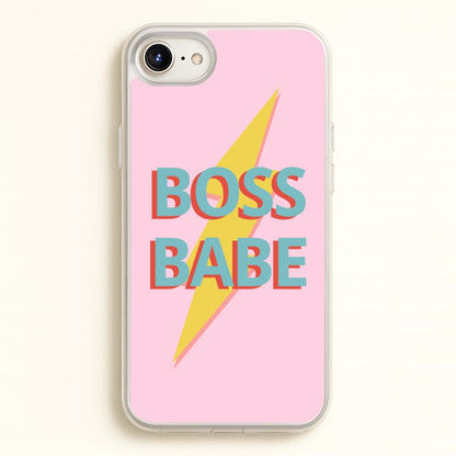 Boss Babe  - Sassy Quotes Phone Case for iPhone 6 Plus / 7 Plus / 8 Plus