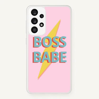 Boss Babe  - Sassy Quotes Phone Case for Galaxy A53