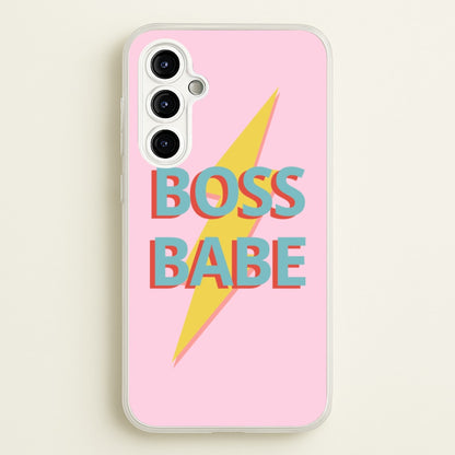 Boss Babe  - Sassy Quotes Phone Case for Galaxy A54