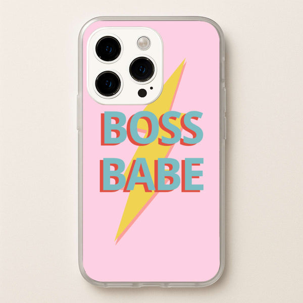 Boss Babe  - Sassy Quotes Phone Case for iPhone 14 Pro