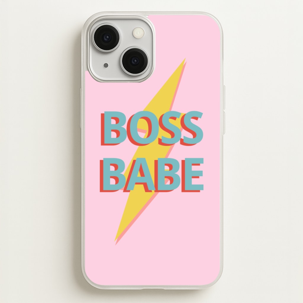 Boss Babe  - Sassy Quotes Phone Case for iPhone 13